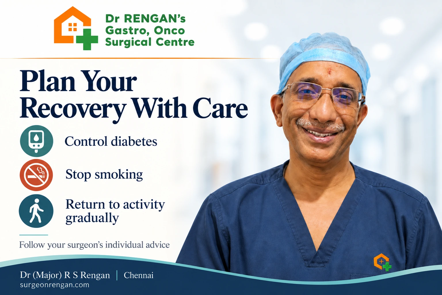 Hernia surgery preparation and recovery with Dr. Rengan