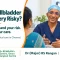 Is gallbladder surgery risky? Dr Rengan discusses surgical care with a patient in a consultation illustration.