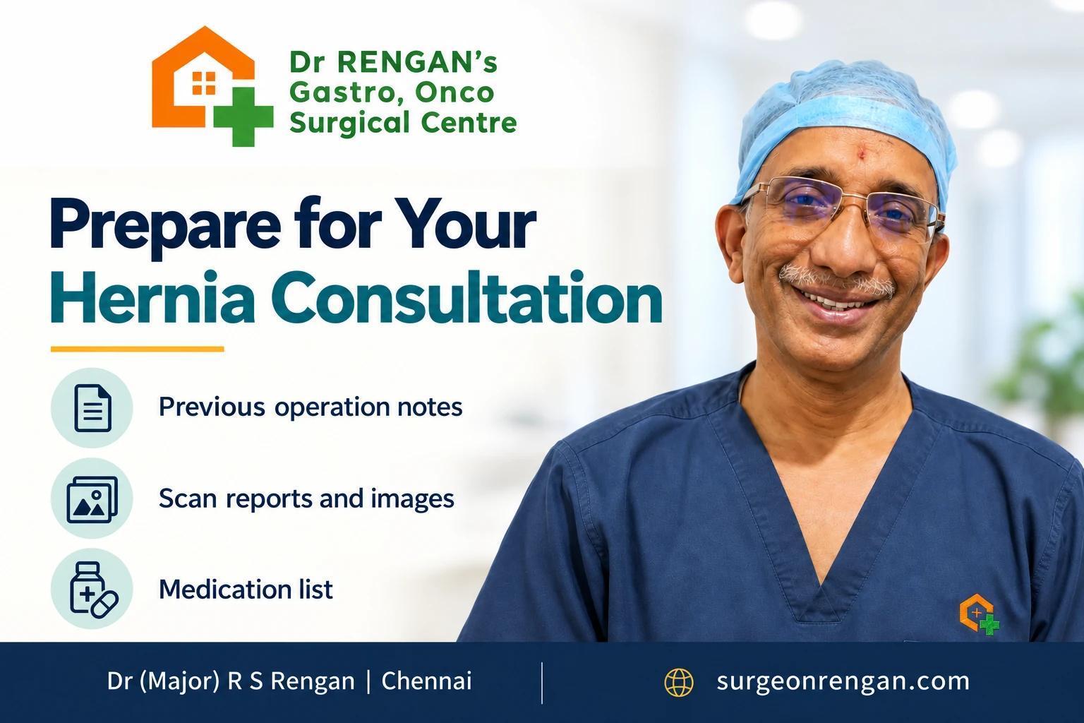 Recurrent hernia consultation records in Chennai